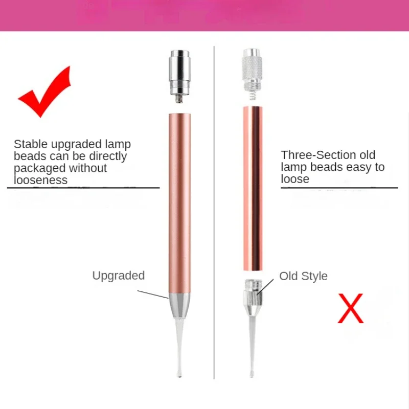Ear wax cleaner LED flashlight earpick baby endoscope penlight spoon cleaning curette light with magnifier wax removal
