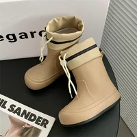 Einfarbige-Regenstiefel, Unisex – Bild 3