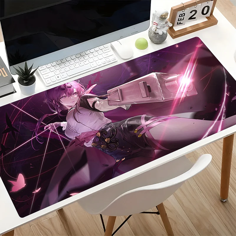 

Kafka Honkai Star Rail Mousepad Anime Girl Cute Table Mat Keyboard Accessories Anti Slip Office Pads Mouse Pad xl Cartoon Carpet