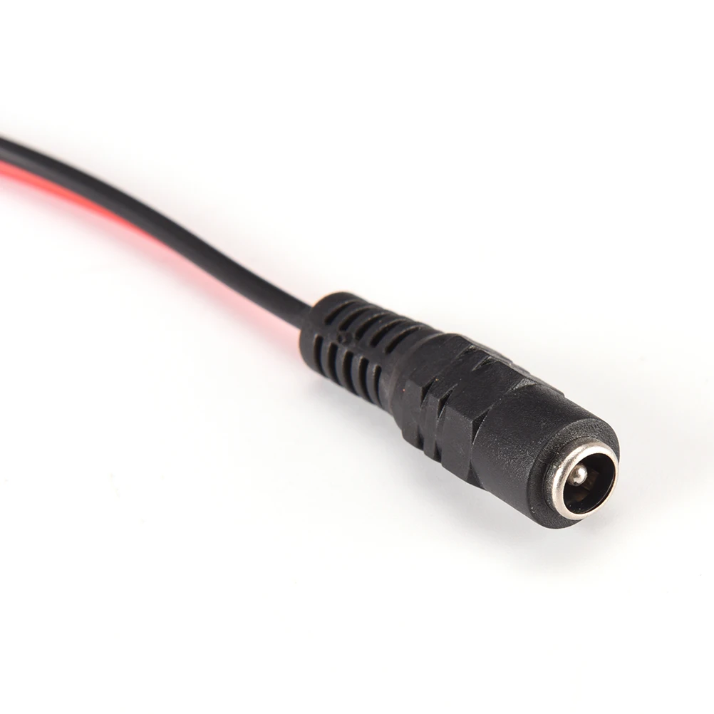 Hot Sale DC 5.5mm x 2.1mm DC Female/Male Jack Connector to 2 Alligator Clip Power Cable A