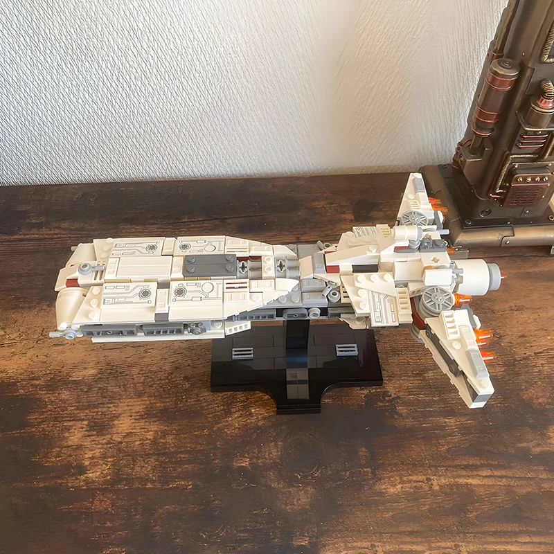 BlocteckToy Klemmbausteine Zug - Smaragdnacht Lokomotive MOC Set 1197 Teile