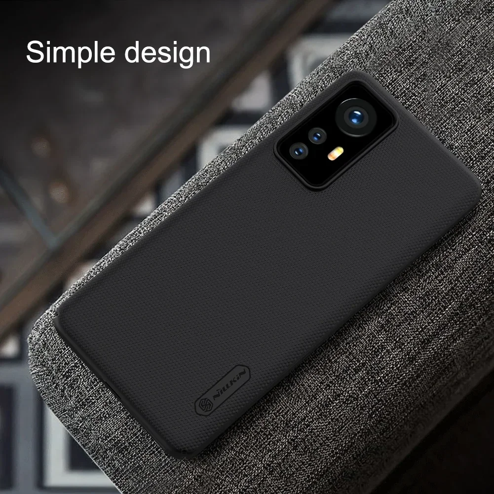 Nillkin Super Frosted Shield Case For Xiaomi Mi 12 12X Matte Hard PC Anti-Fingerprint Shockproof Phone Cover 4