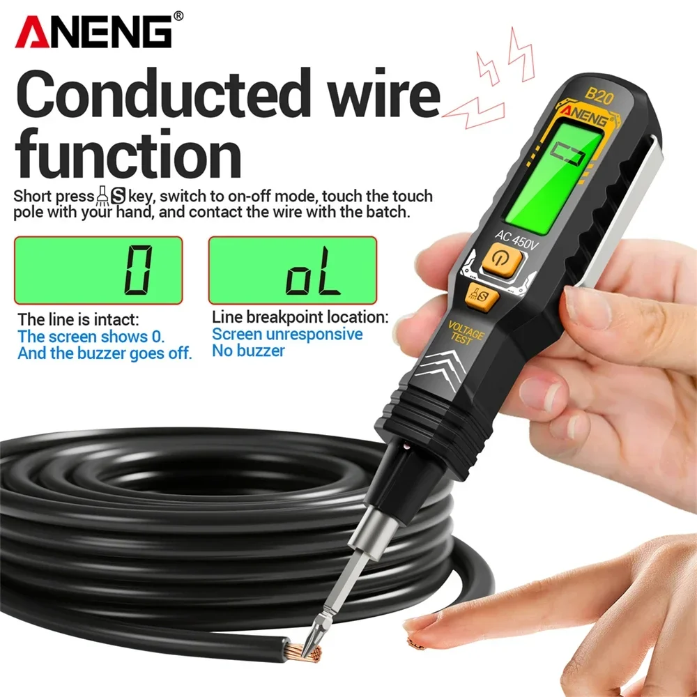 새로운 지능형 디지털 유도 드라이버 및 이중 목적 다기능 회로 감지 기능을 갖춘 전기 펜