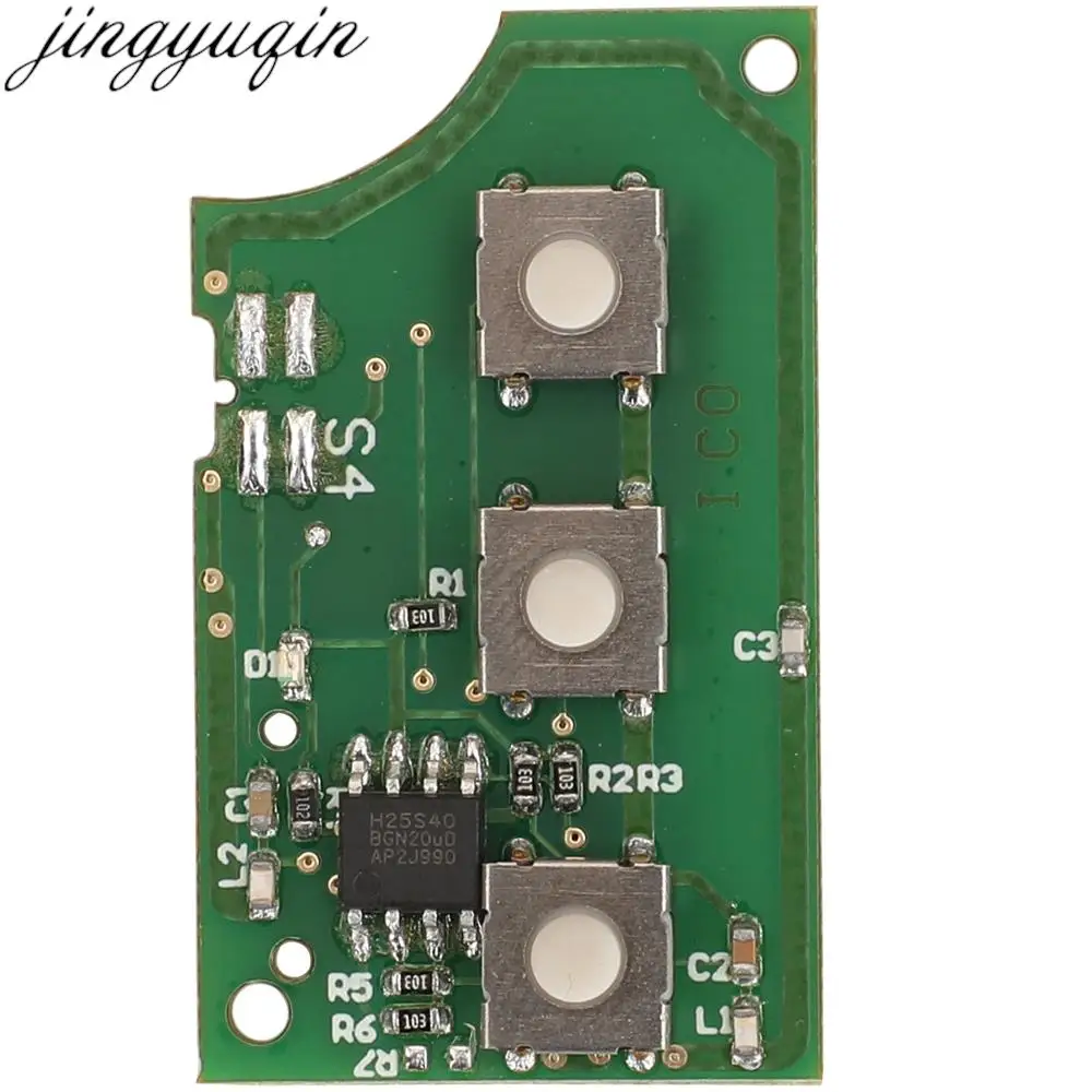 Jingyuqin 3B รีโมทคีย์ 433Mhz ID48 สําหรับ VW Golf Jetta Beetle Polo Tiguan Touran แคดดี้ Eos Up 1J 0959753 DA/AH 1K 0959753 G DA8000M 2