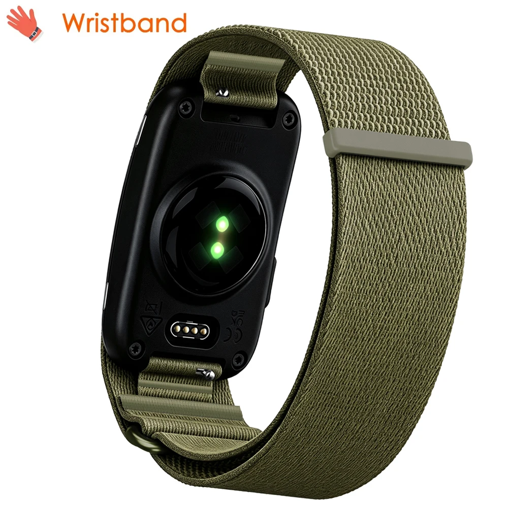 Nylon Braided Sport Watch Strap - Elastic Fitness Tracker Accessory