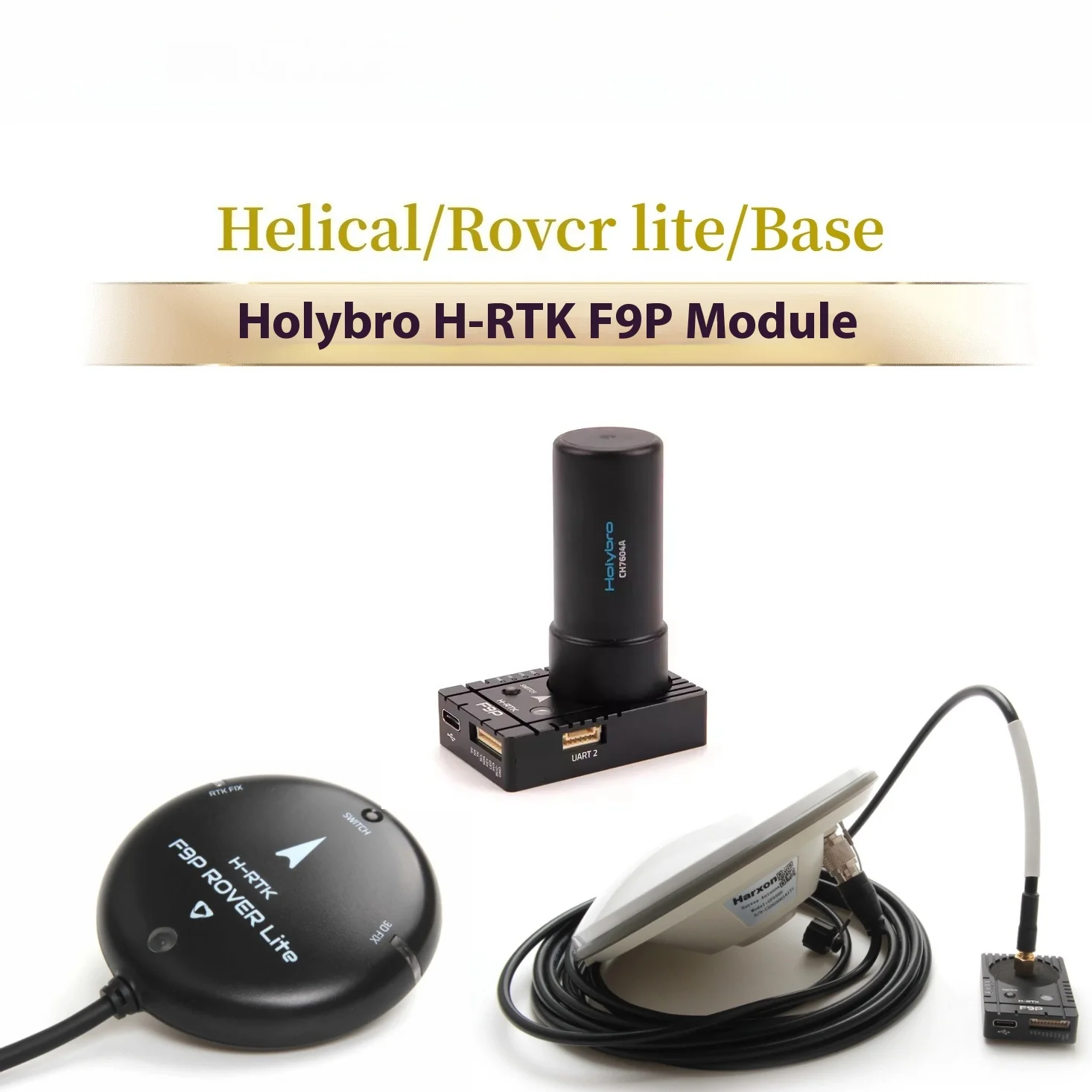 Holybro H-RTK F9P GPS Differential Centimeter Level Positioning Surveying PX4 Pixhawk6 Flight Control