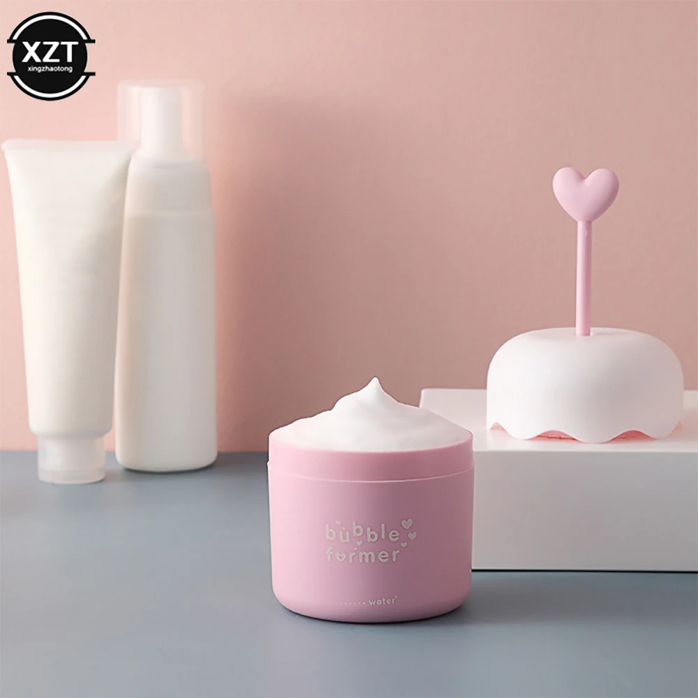 Facial Cleanser Foam Maker Portable Foaming Clean Tool Simple Shower Bath Shampoo Bubble Maker for Face Clean Tool Reusable New - AliExpress