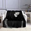 Latin singer Romeo Santos blankets Flannel Warm blanket soft and comfortable blanket picnic blankets bed linings birthday gift 5