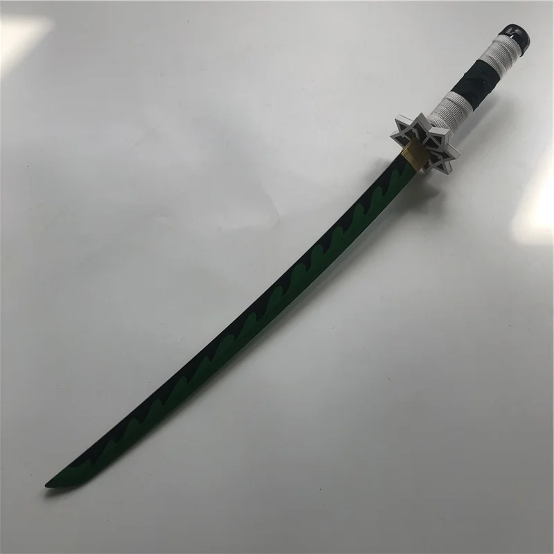 Demon Slayer Samurai Katana Sword - Green and Black – knifewarrs