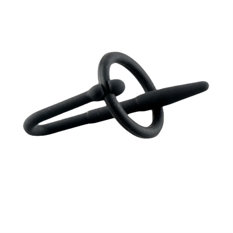 Silicone Urethral Catheter Dilator Sounding Urethral Plug Glans Ring Prostate Glans Stimulation Penis Plug Sex Toys For Men