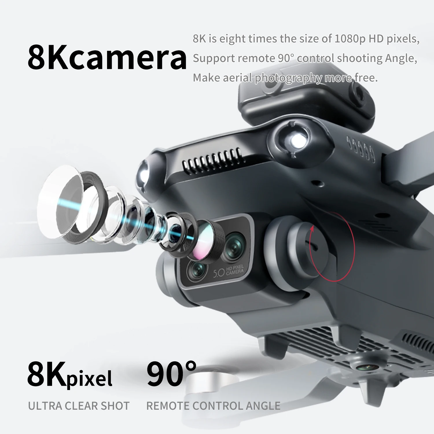 새로운 V28 MAX 드론 8K 전문 스크린 WIFI FPV 장애물 회피 브러시리스 모터 원격 제어 Quadcopter Dron Toys