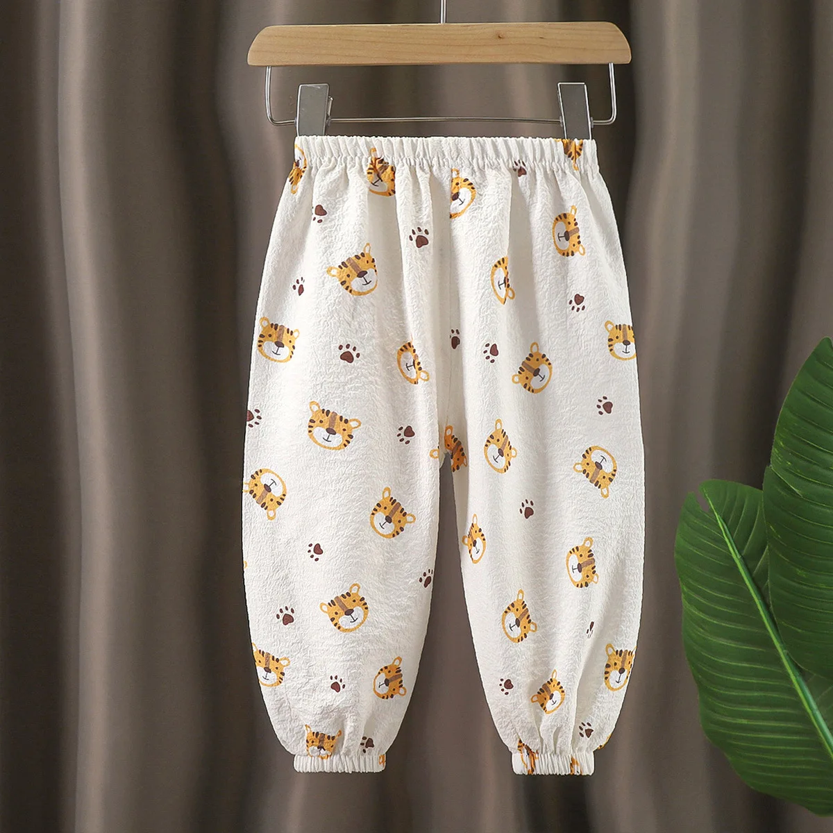 Summer Boys Girls Pants Casual Baby Kids Loose Harem Pants Girls Breathable Pant Children Clothing 2