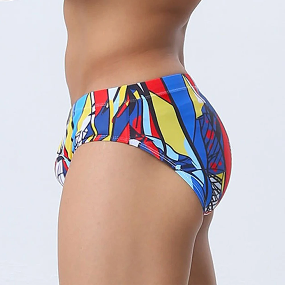 

Mens Swim Briefs Swimwear Trunks Board Surfing Beach Shorts Swimsuit With Cup Low Rise M-2XL Outdoor Water Sports Accessories