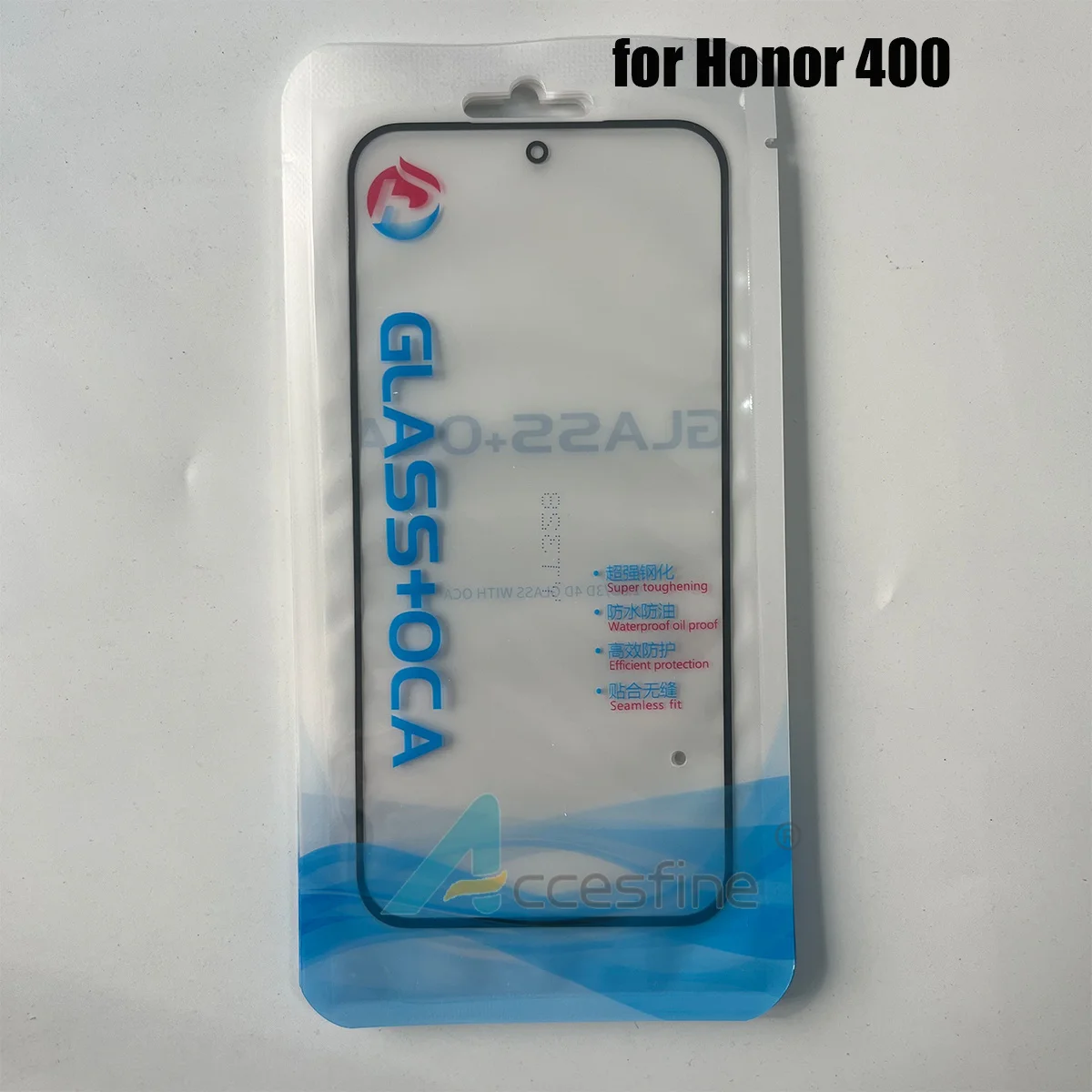 5PCS Touch Panel Front Glass Lens with Laminated OCA Glue Hollow Lamina - Outer Cover Replacement