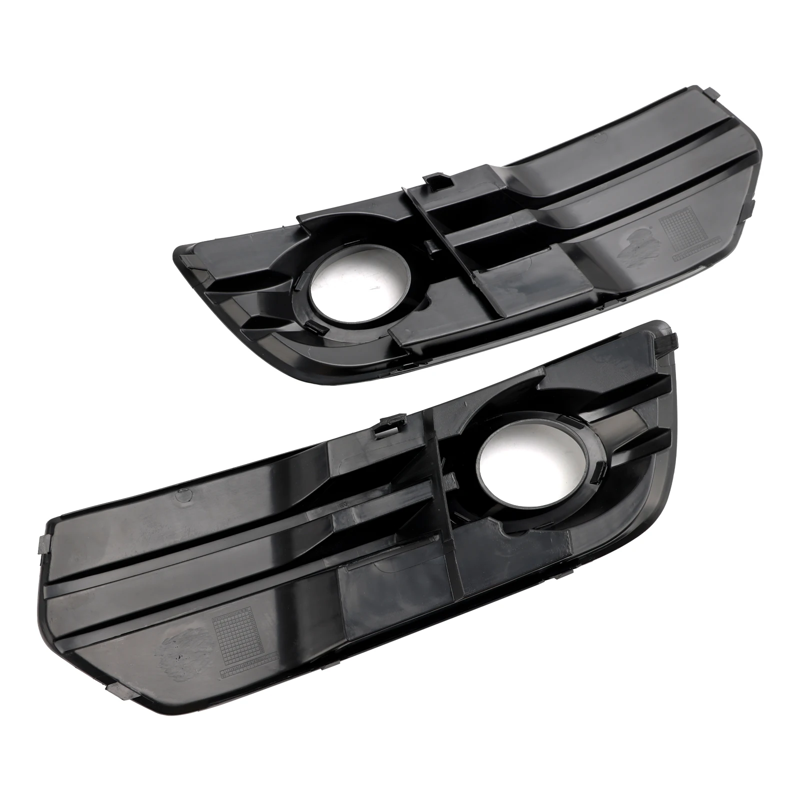 Artudatech 2PCS Front Bumper Grill Fog Light Lamp Covers Trim Fit Audi Q5 2009-2012