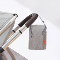 Baby Bottle Bag Reusable Baby Bottle Tote Bag Breastmilk Storage Bag Waterproof Lunch Food Bag for Nursing Mom Daycare 2