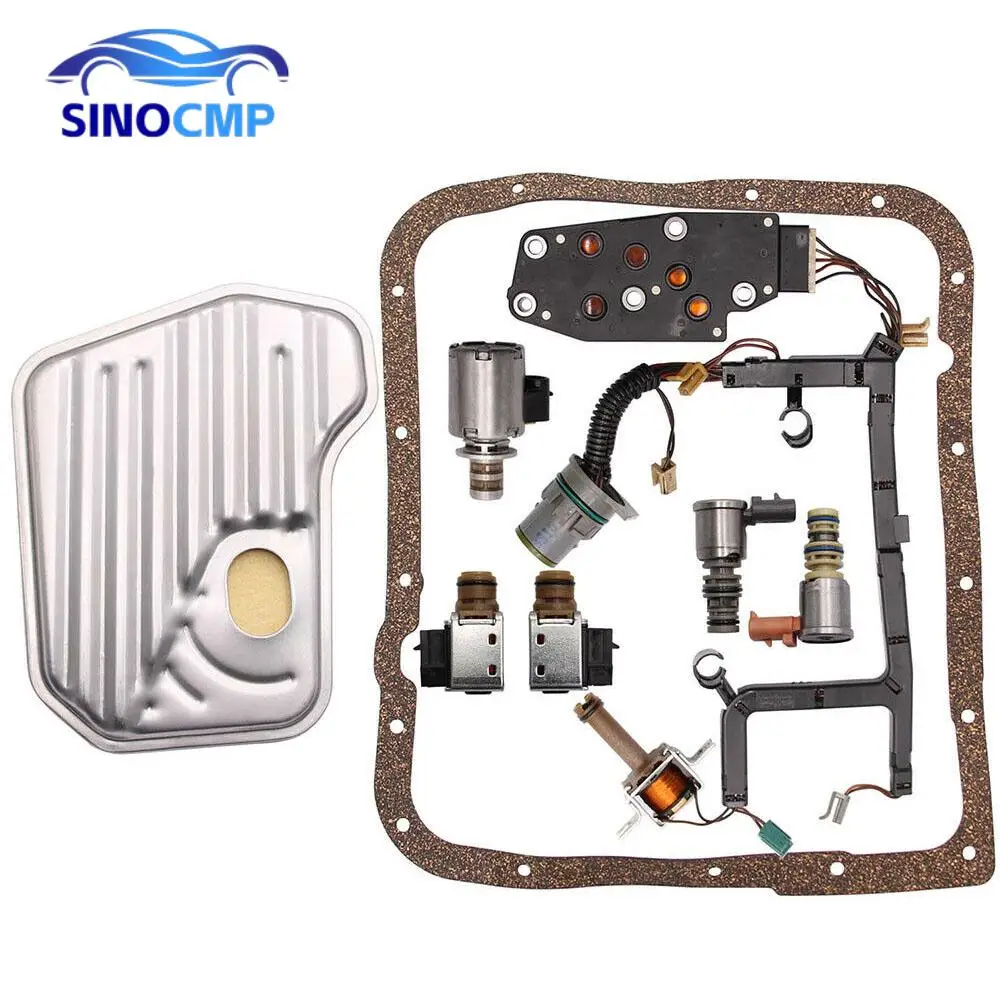

1Set 4L60E 4L65E Transmission Solenoid Kit With Harness For All 1993-2005 GM Products High Quality Refurbished Parts