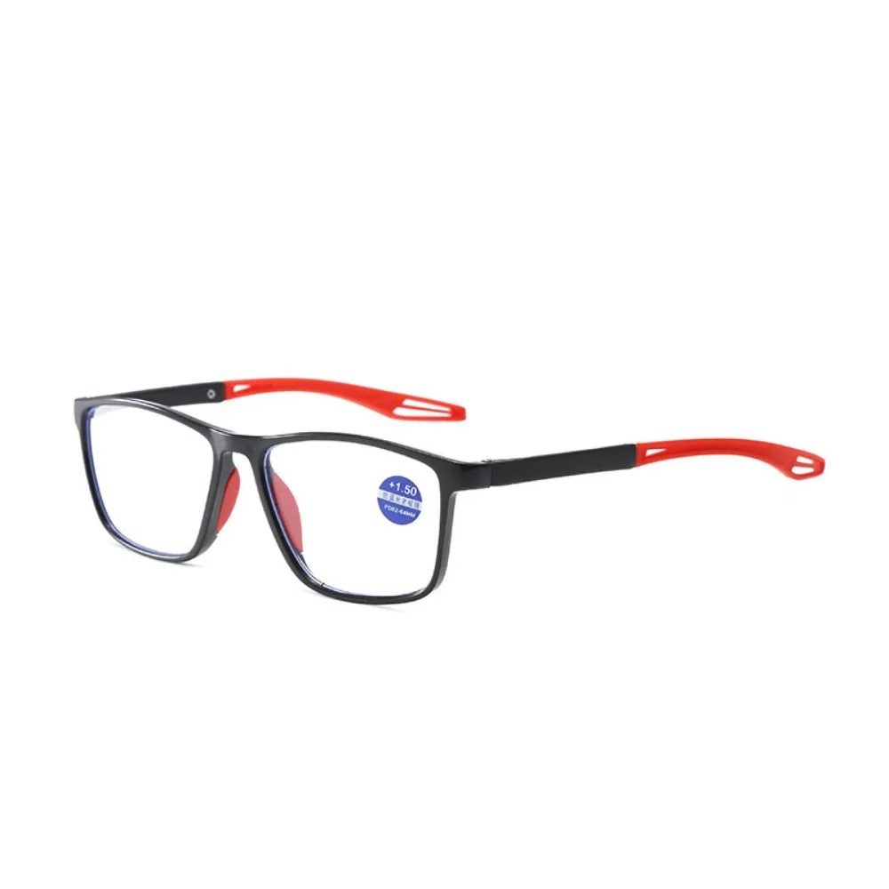 Reading Glasses TR90 Sport Men Ultralight Anti Blue Light Presbyopia Eyeglasses Hyperopia Optical Eyewear Diopters