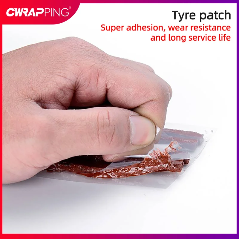 고무 스트립이 있는 자동차 타이어 수리 도구 키트, 튜브리스 오토바이 타이어 펑크 스터드 플러그, 트럭 자동차 타이어 수리 도구 세트