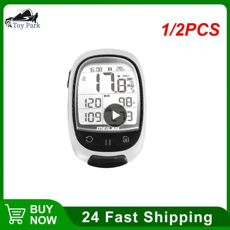 

1/2PCS Bike Computer Waterproof Speedometer Bluetooth Wireless Cyclecomputer Odometer Cycling Cadence Sensor For Garmin