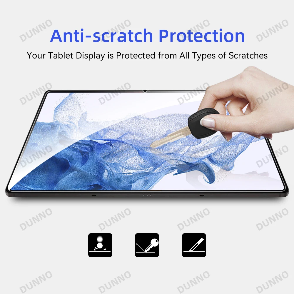 Premium Tempered Glass Screen Protector (2-Pack) for Samsung Galaxy Tablets