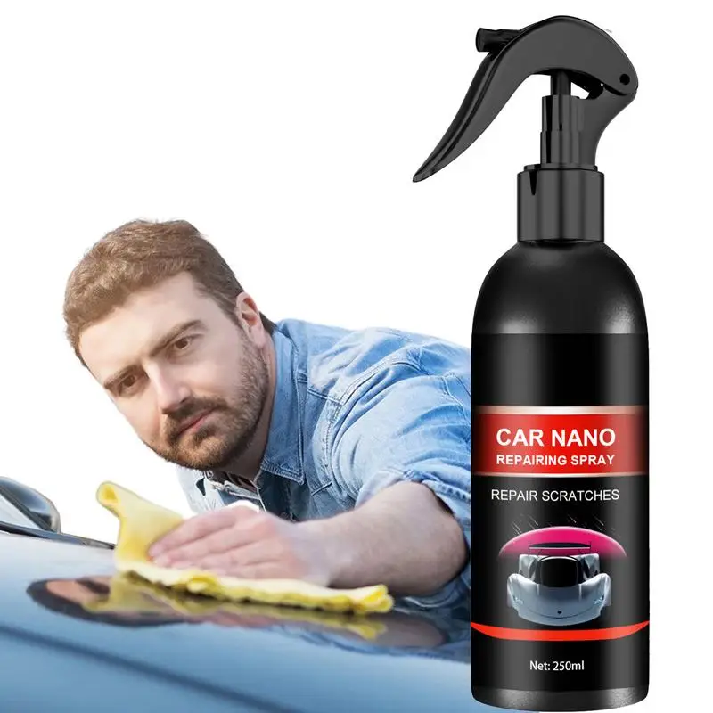 Nano Repairing Spray For Car Car Scratch Remover Nano Repairing Coating Spray Automobile Repair Agent Long Lasting Polishing fast car scratch repair nano anti scratch spray nano car repair spray with nano cloth for cars y3l9