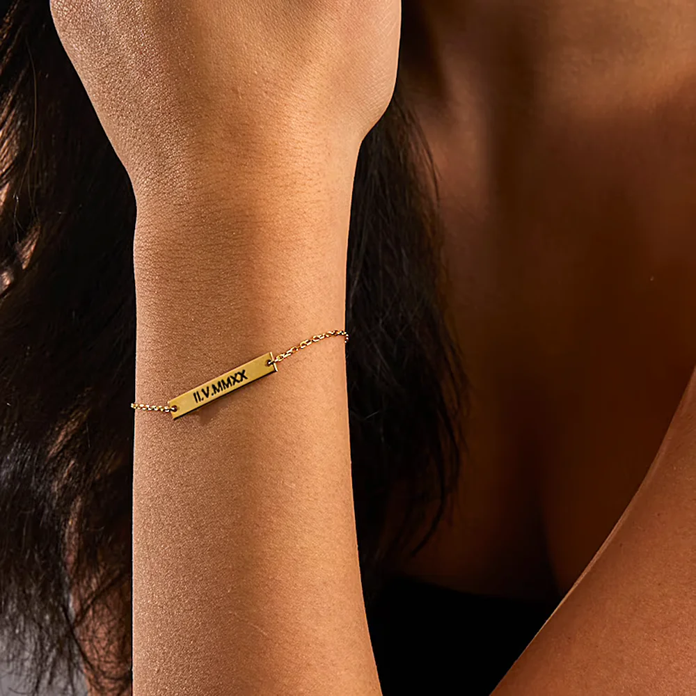 Рисунок 3 - Браслет с гравировкой имени для женщин и мужчин