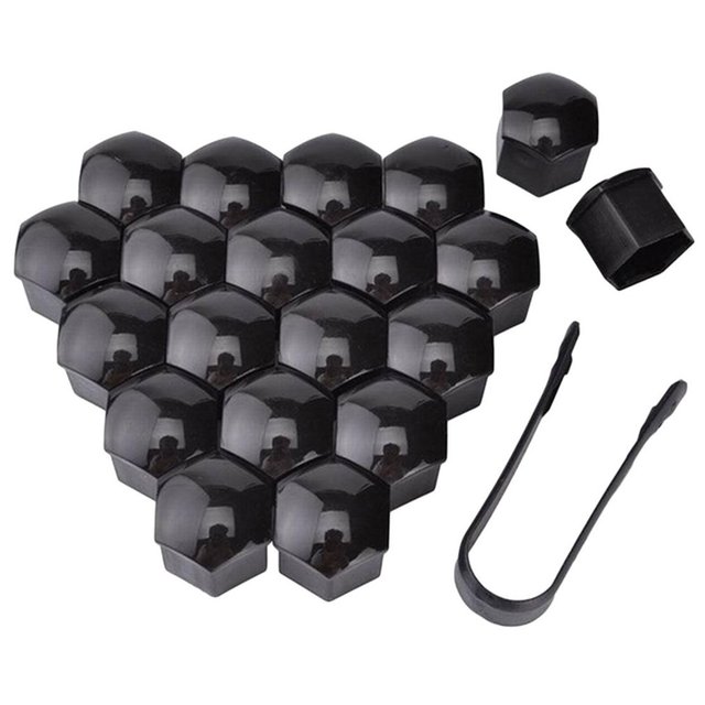 17mm Wheel Nut Bolts Head Cover Cap Protective Bolts Caps Exterior Decoration Protecting Bolts Rims