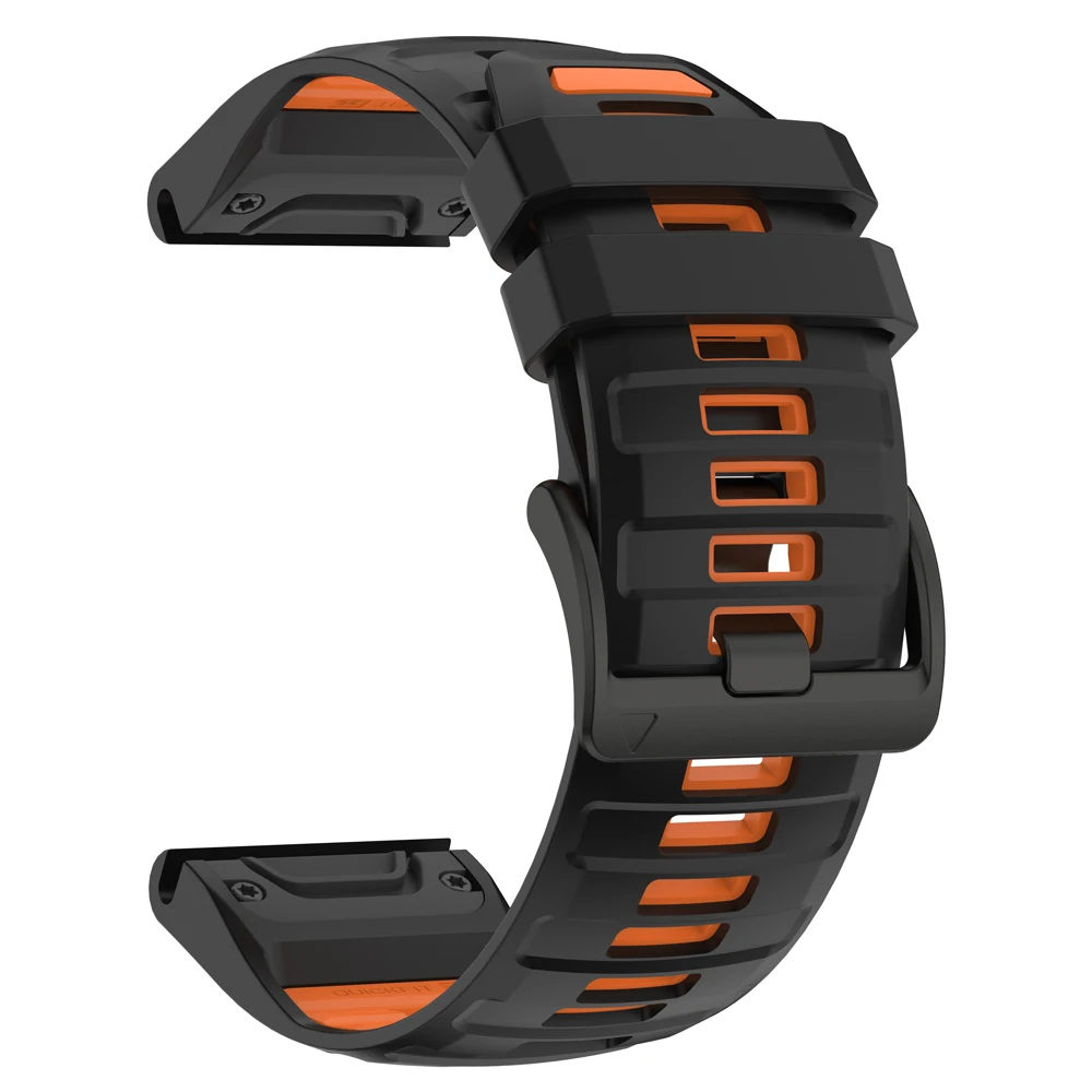Premium Silicone Strap for Fenix8 Watch - Versatile Fitness Band in Multiple Sizes