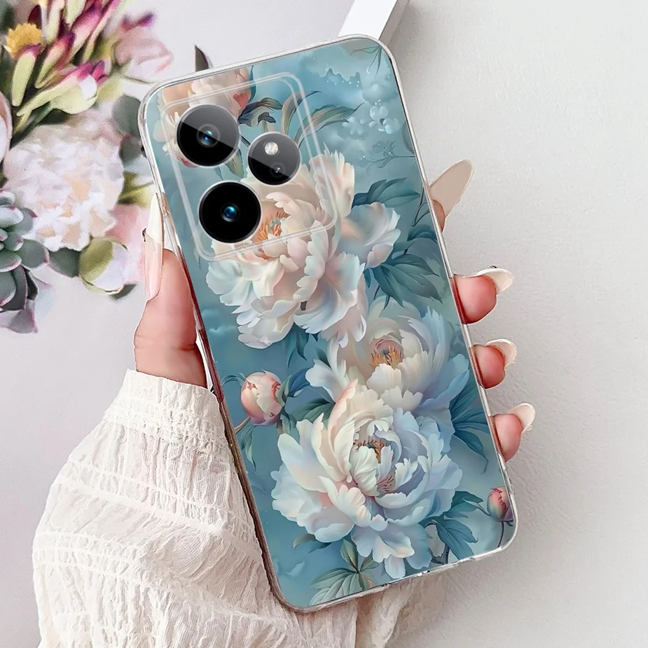 Luxury Painted Soft Silicone Phone Case - Stylish Protective Cover and s Bag