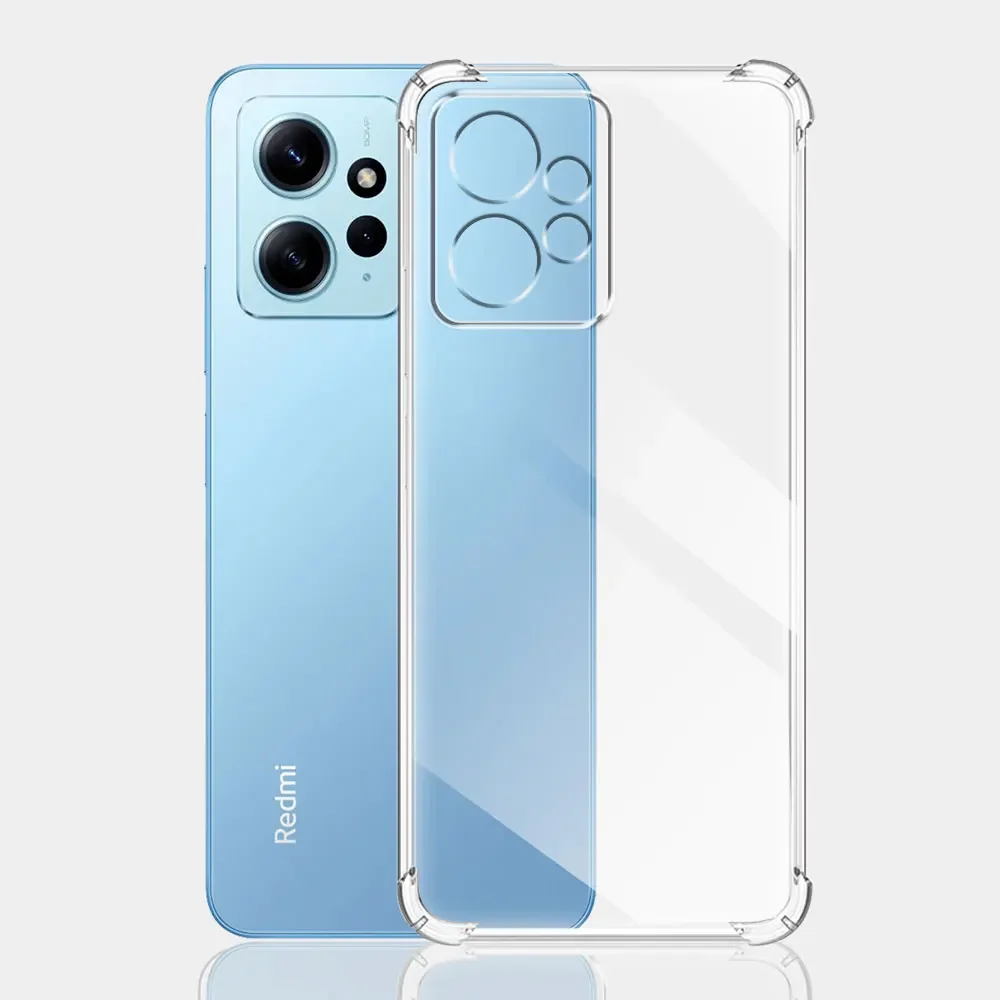 Silicone Soft Shockproof Clear Phone Case - Enhanced Protection Cover