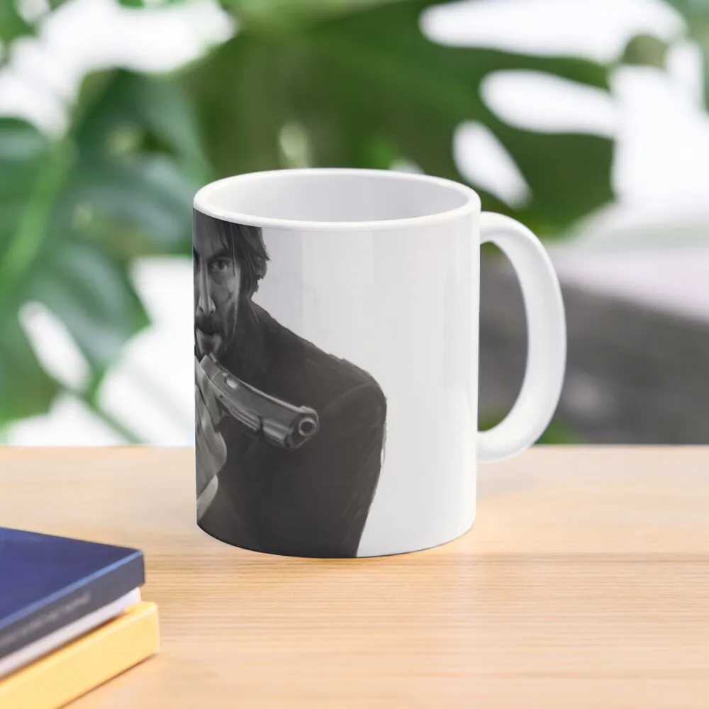 

John Wick Coffee Mug Coffee Mug Ceramic Pottery Cups Mugs Coffee Cups Glass Mug