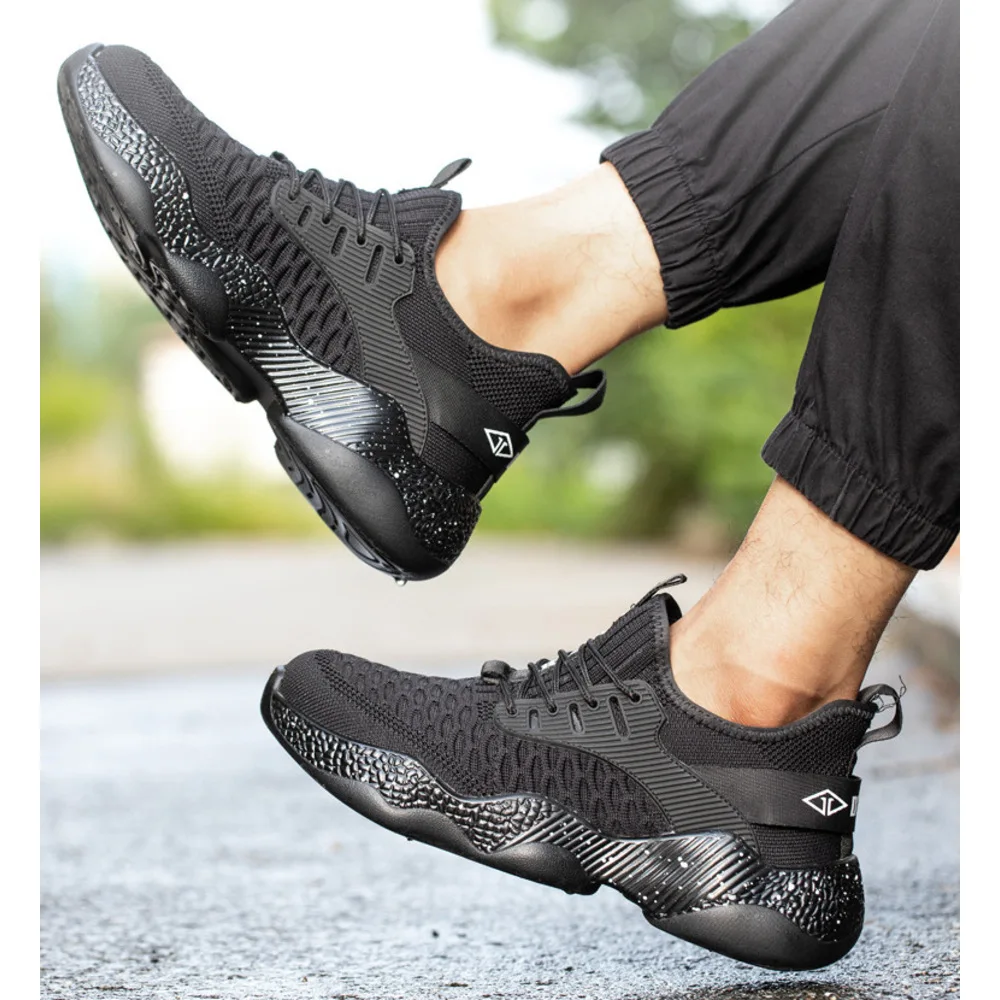 Scarpe da lavoro da uomo Scarpe casual Scarpe sportive Scarpe da ginnastica Tessuto antiscivolo Versatile e durevole_voghion.com