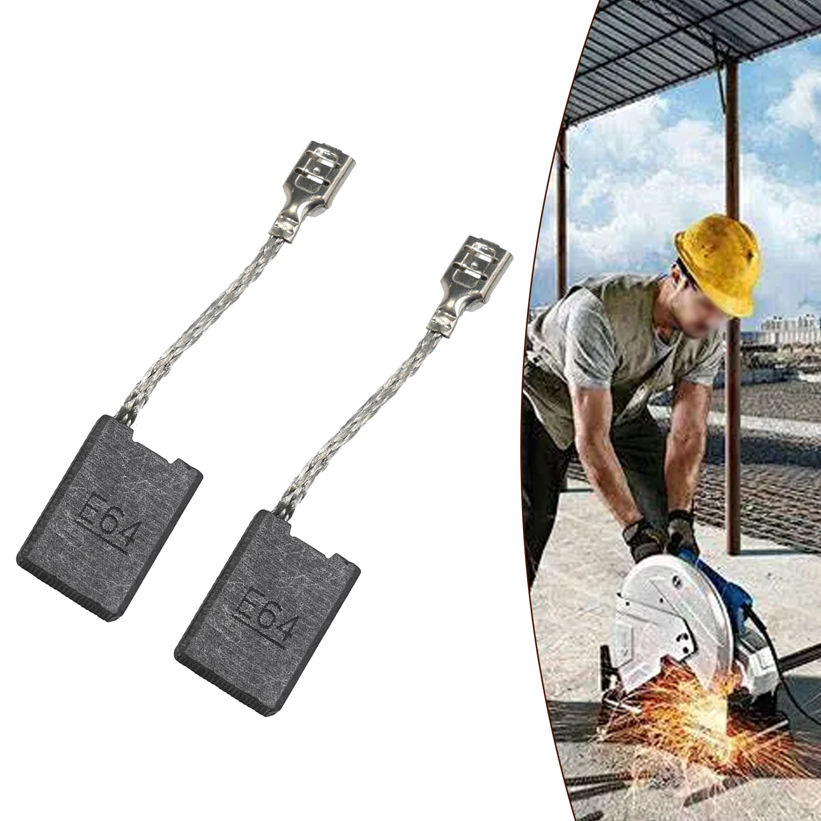 High-Quality Carbon Brushes (6x16x22mm) for Cutting Machines and Workshop Equipment