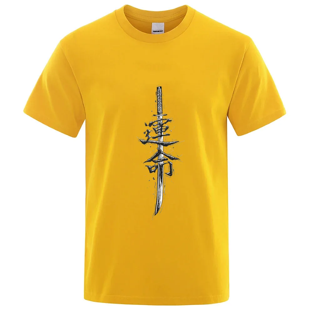 Summer Cotton T Shirt Men Solid Color Casual Short Sleeve