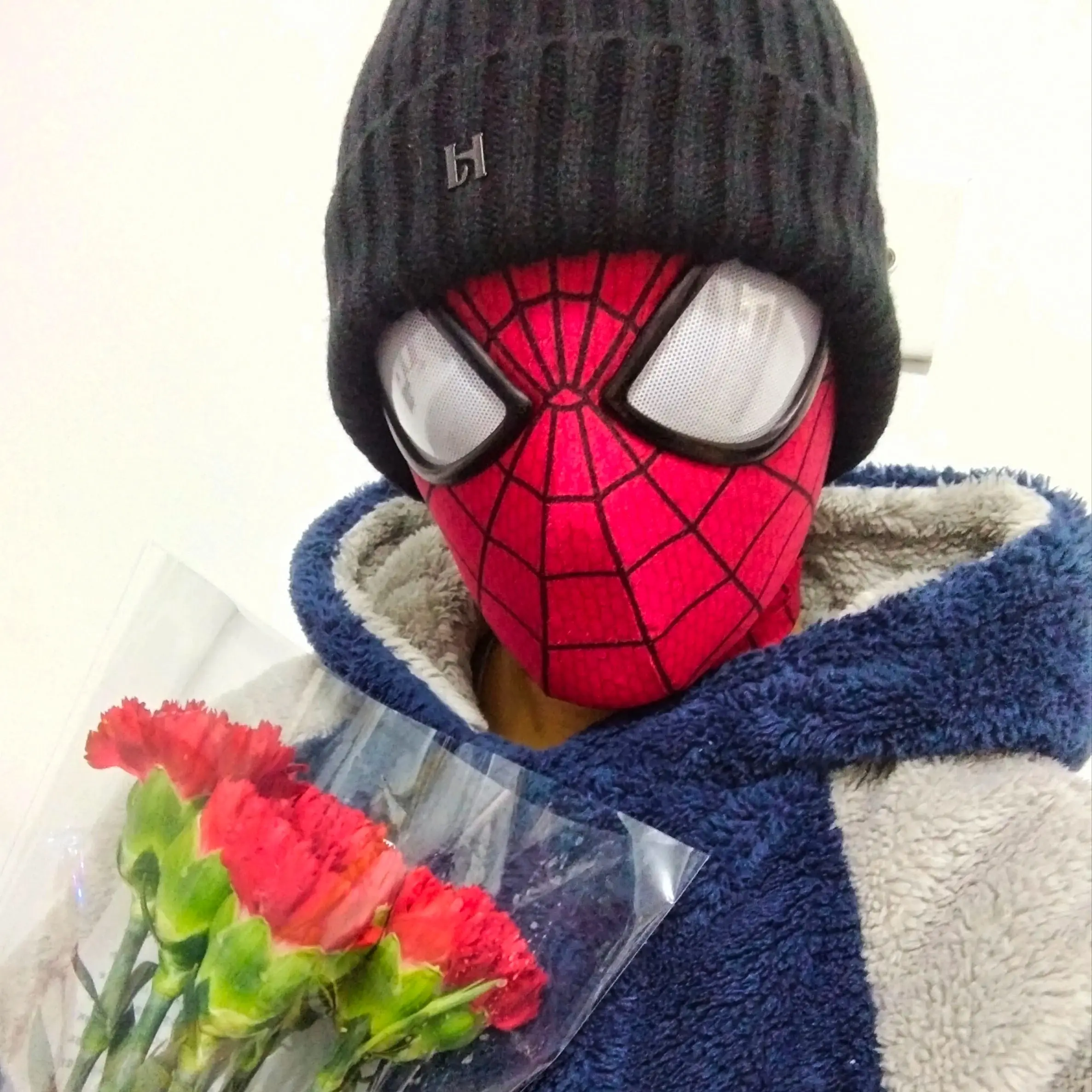 TAMS 2 マスク フェイスシェル付き スパイダーマン2 アンドリュー