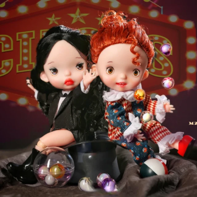Original MZZMDOLL The Circus Royal Theater BJD Doll Carnival Magician Clown  Customized Puppet Child Friend Limited Edition Toys - AliExpress