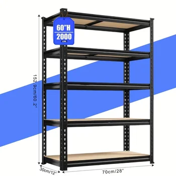 Heavy Duty Adjustable Garage Shelving 1