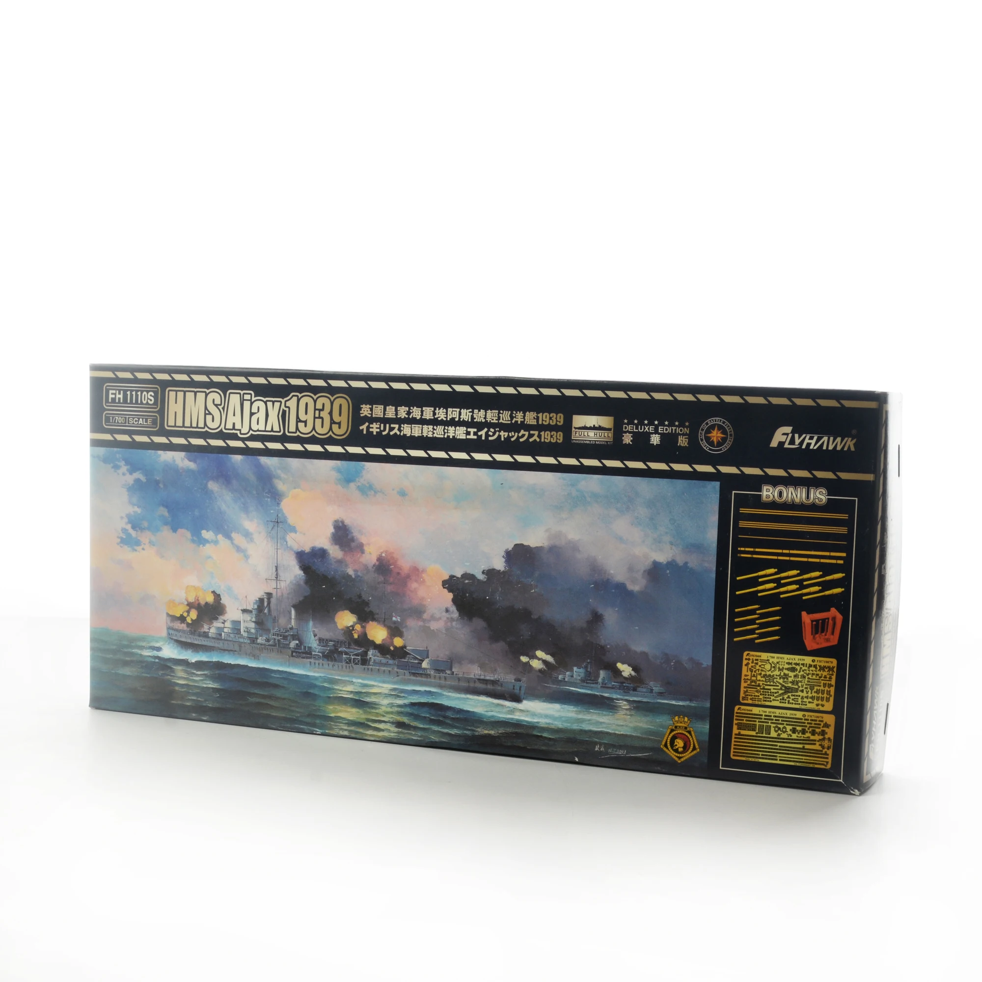 

Набор пластиковых моделей Flyhawk FH1110S 1/700 HMS Ajax 1939 ограниченный выпуск