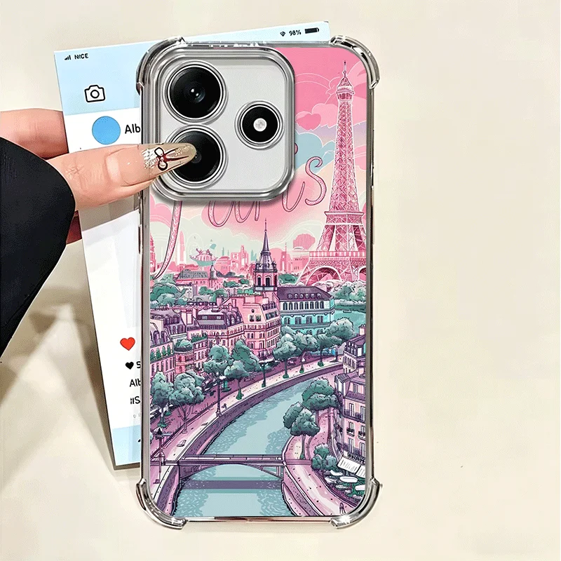 Eiffel Tower Paris Plating Phone Case