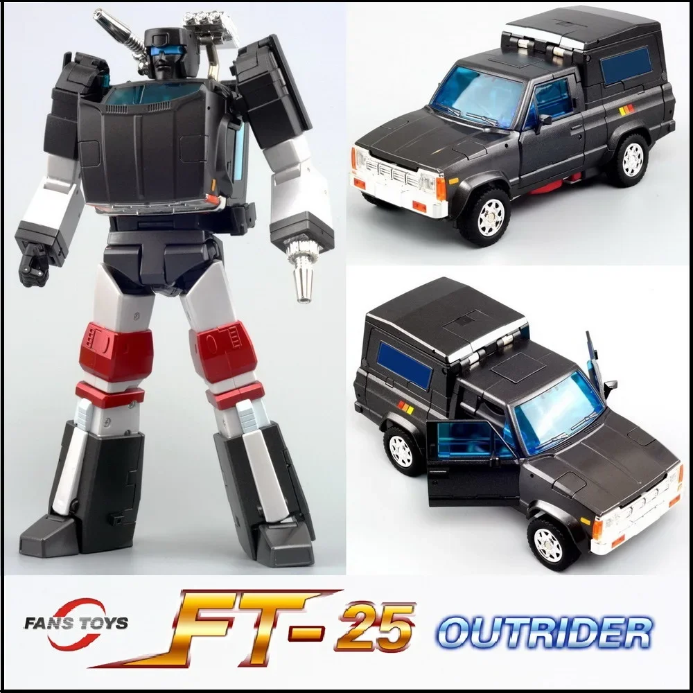 

В наличии Fanstoys FT-25 Trailbreaker FT25 Outride, шедевр-трансформер, экшн-фигурка для мальчиков, коллекционная игрушка