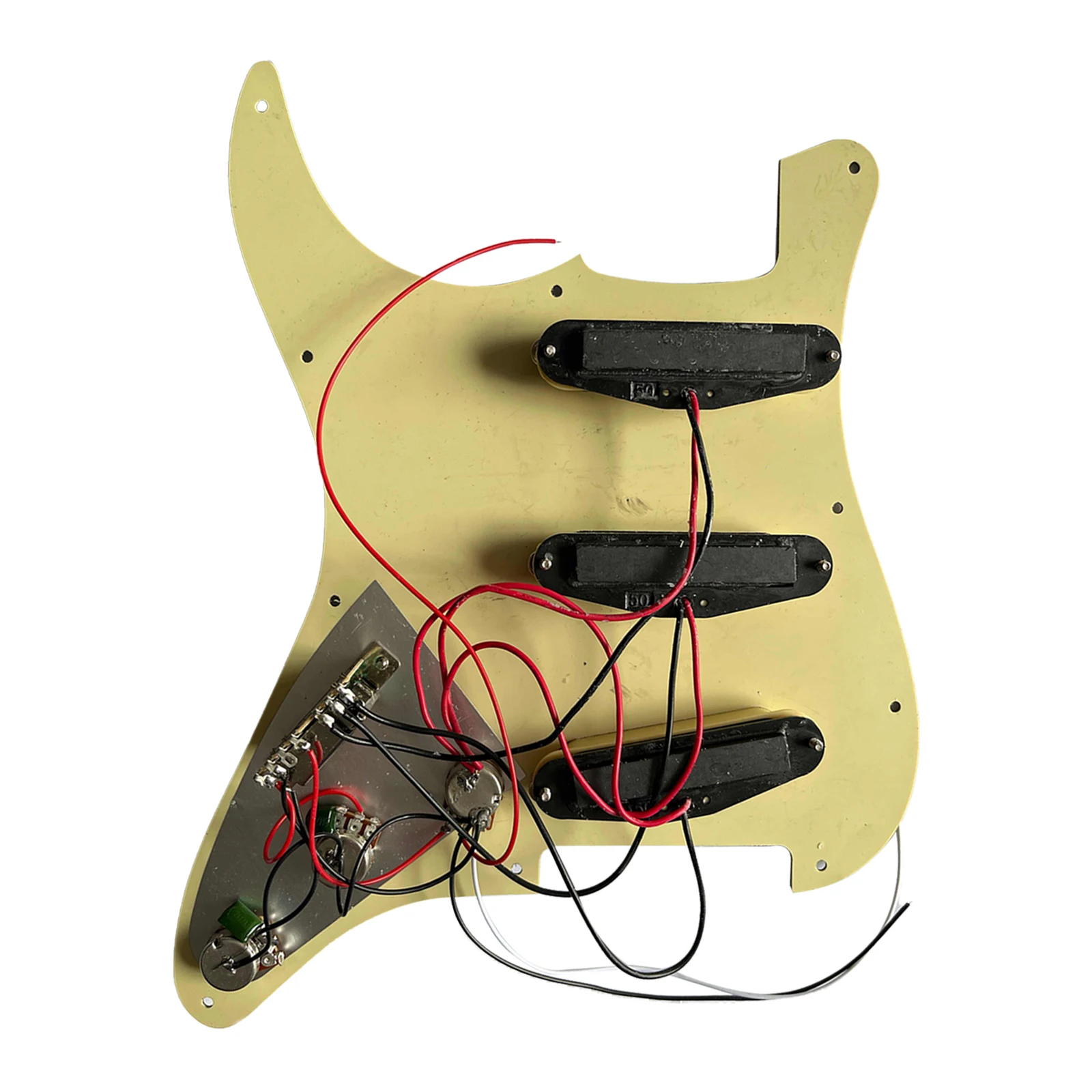 Fender Stratocaster Guitar LOADED PICKGUARD With Vintage Noiseless Strat Pickups 10 Fo