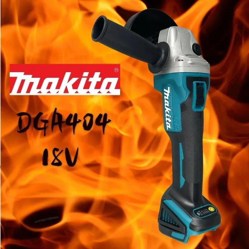 

Makita 18V DGA404 Angle Grinder100mm 125mm Power Tools Electric Polishers Wireless Dril Emery Polisher Multifunction Brushless