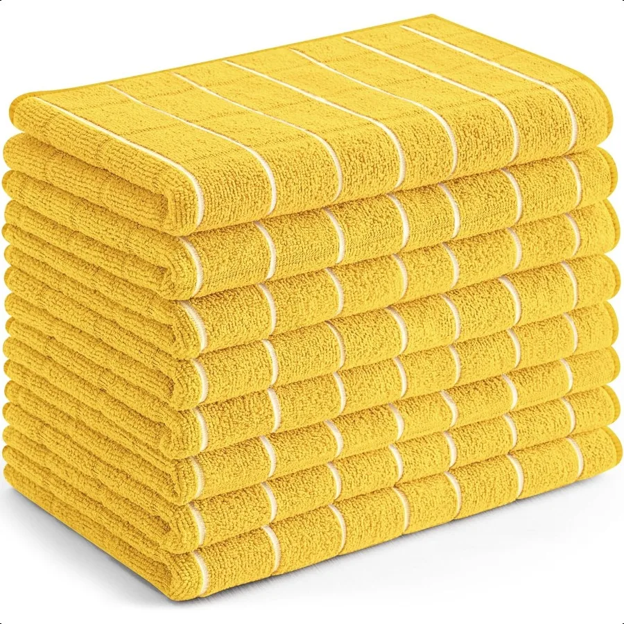 Microfiber Kitchen Towels Dish Towels 8 Pack