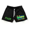 Rapper Ferxxo Shorts for Men Oversize Casual Running Short Pants Feid Merch Three Cents Trousers Quick Dry Beach Board Shorts 3