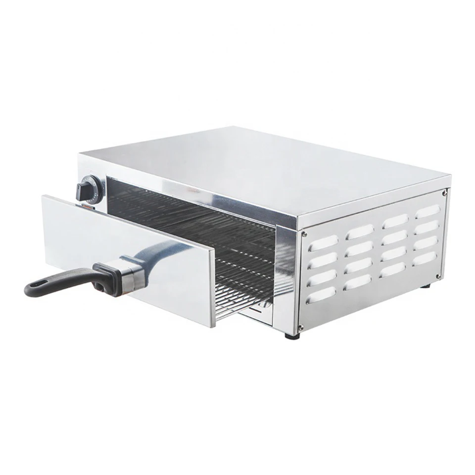 HP01P Countertop Pizza Bake Oven - Home & Commercial Toaster with Stainless Steel Pan & Removable Pizza Tray 5