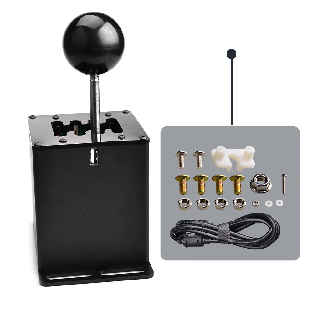 USB H Gear Shifter For Logitech G27 G29 G25 G920 Thrustmaster T300RS/GT Shift Knob For ETS2 Sim Gear Shift PC Racing Game