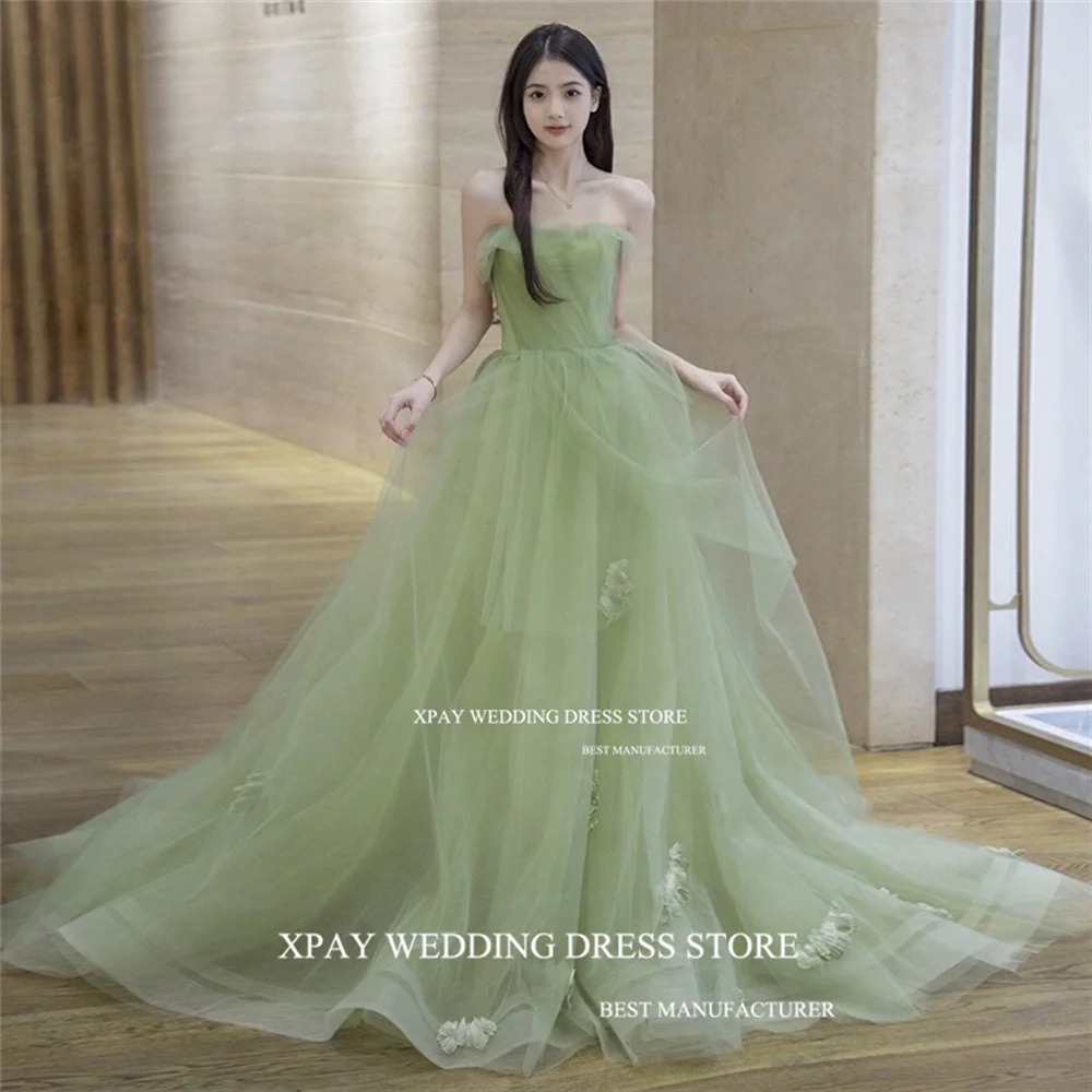 HOOR Angel Green Ball Gown | Best Price in 2024 at HOOR