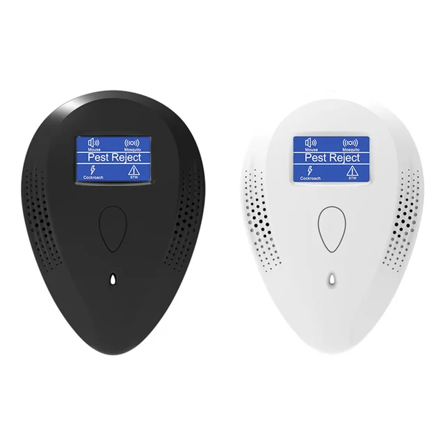 Elektronikus Háztartási Taszító Ultrahangos Rágcsáló Rovarriasztó Nagy Teljesítményű Szúnyoggyilkos Több Funkcionális Kerti Készletek - Image 4
