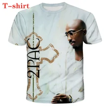 

New 3D Print Causal Clothing Legend Rapper Tupac 2Pac Fashion Men Women T-shirt Plus Size Size S-7XL